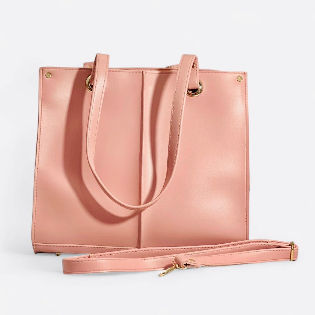 Double Eyes Pink Bag