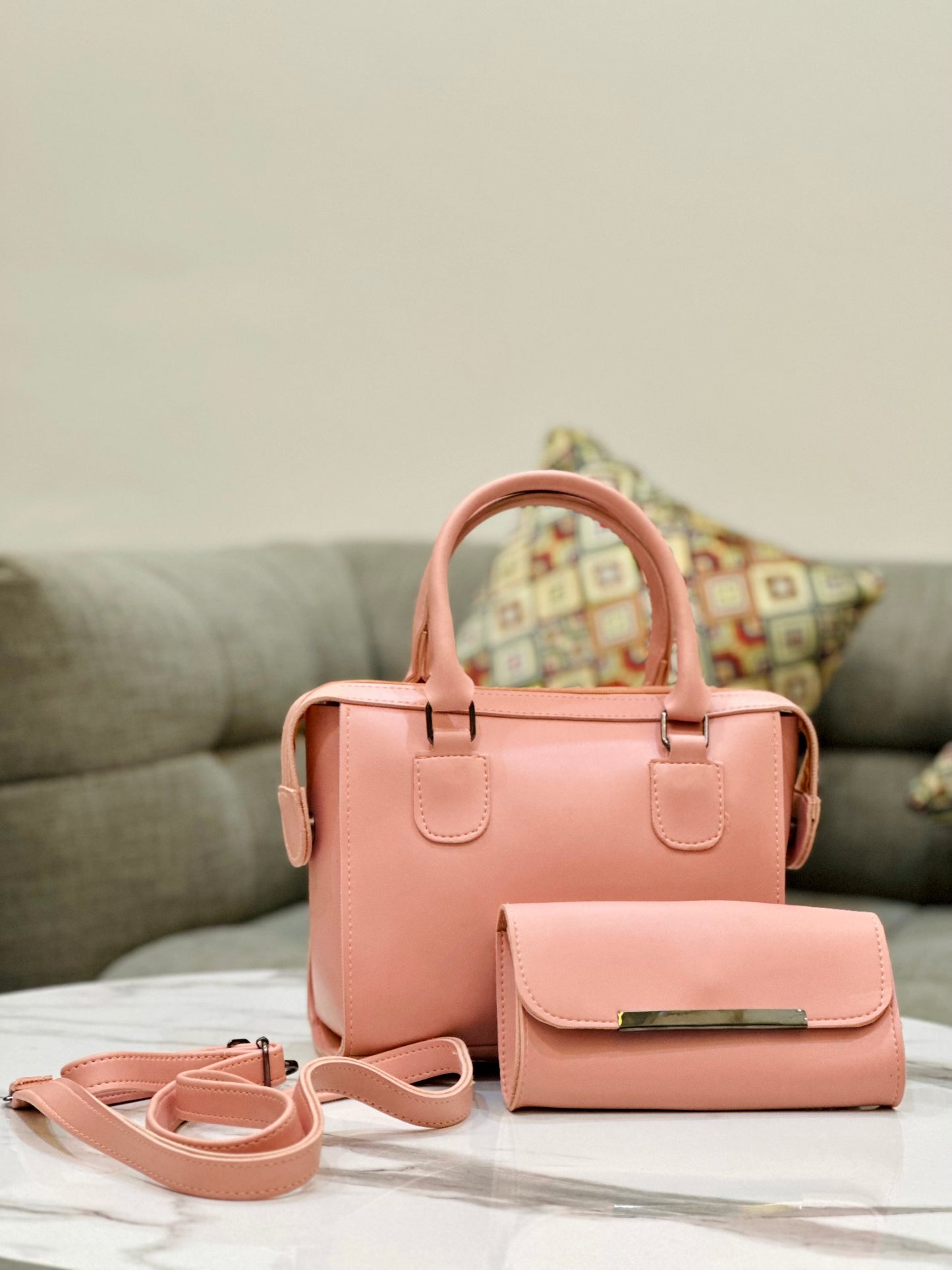 Stella Pink Set Of 2 Bag